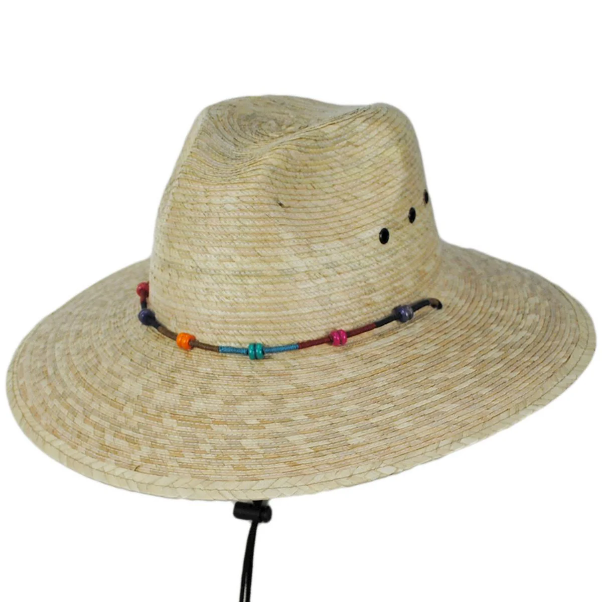 Viva Palm Straw Lifeguard Hat