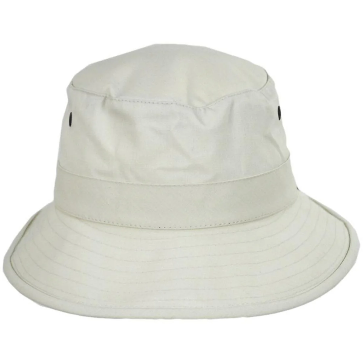 Waxed Cotton Bucket Hat - Image 6