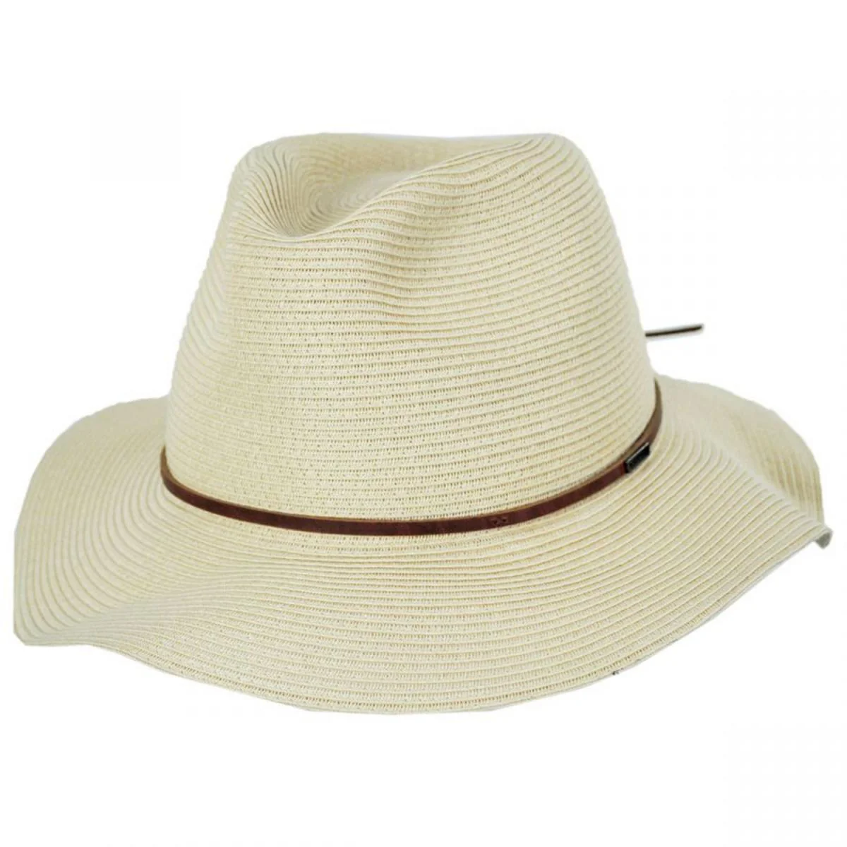 Wesley Braided Toyo Straw Fedora Hat