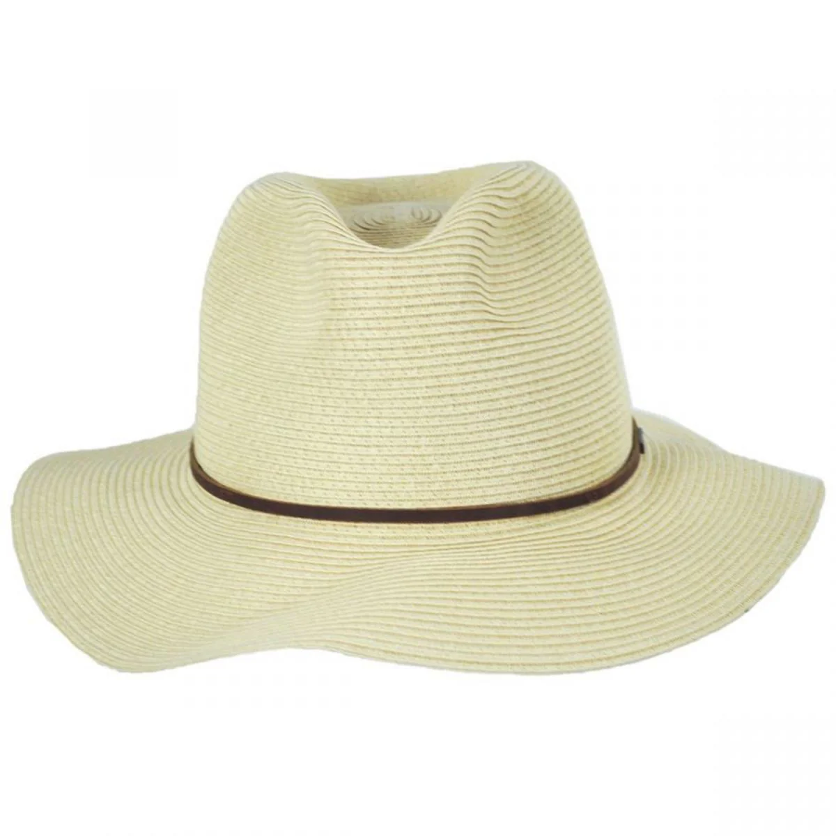 Wesley Braided Toyo Straw Fedora Hat - Image 2