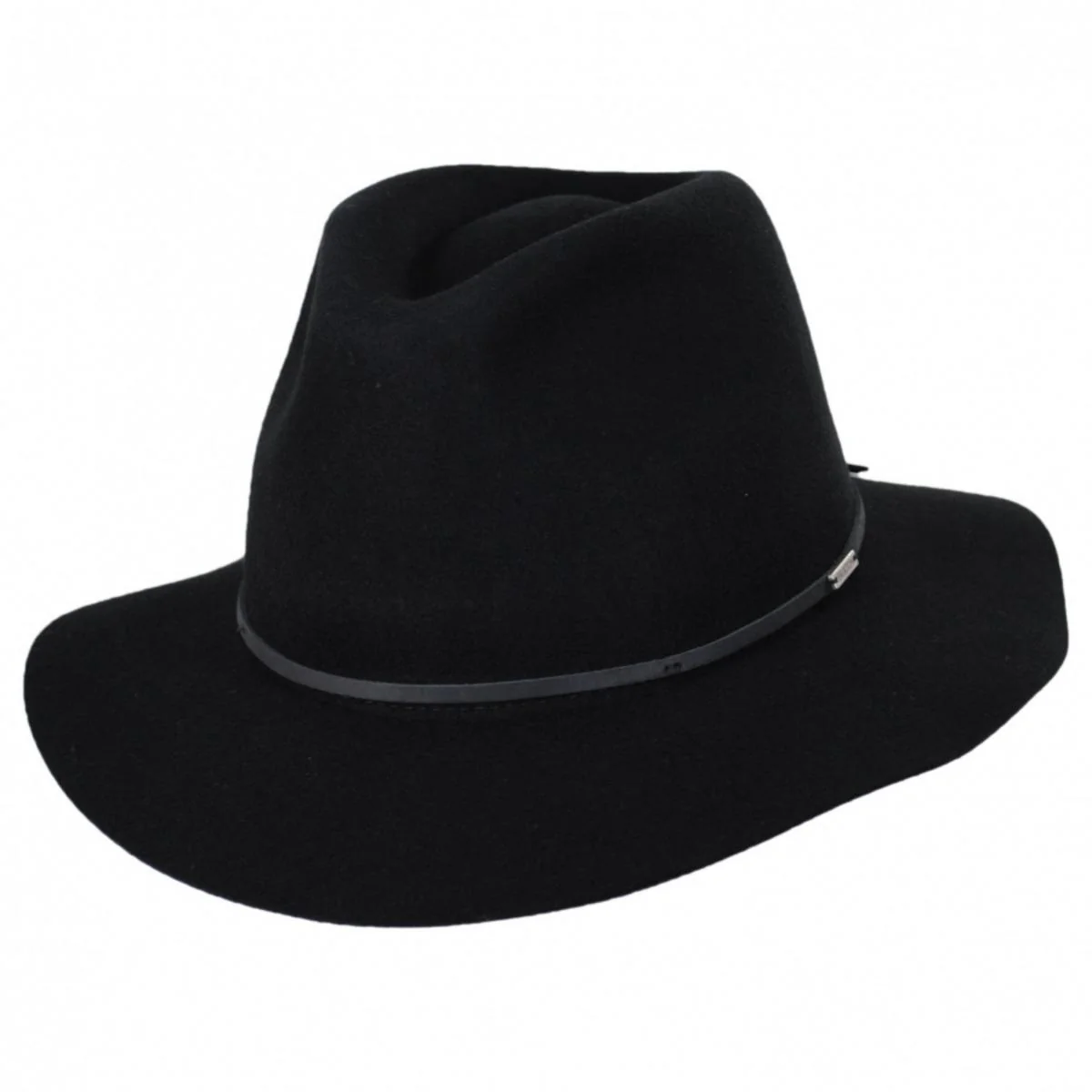 Wesley Wool Felt Floppy Fedora Hat