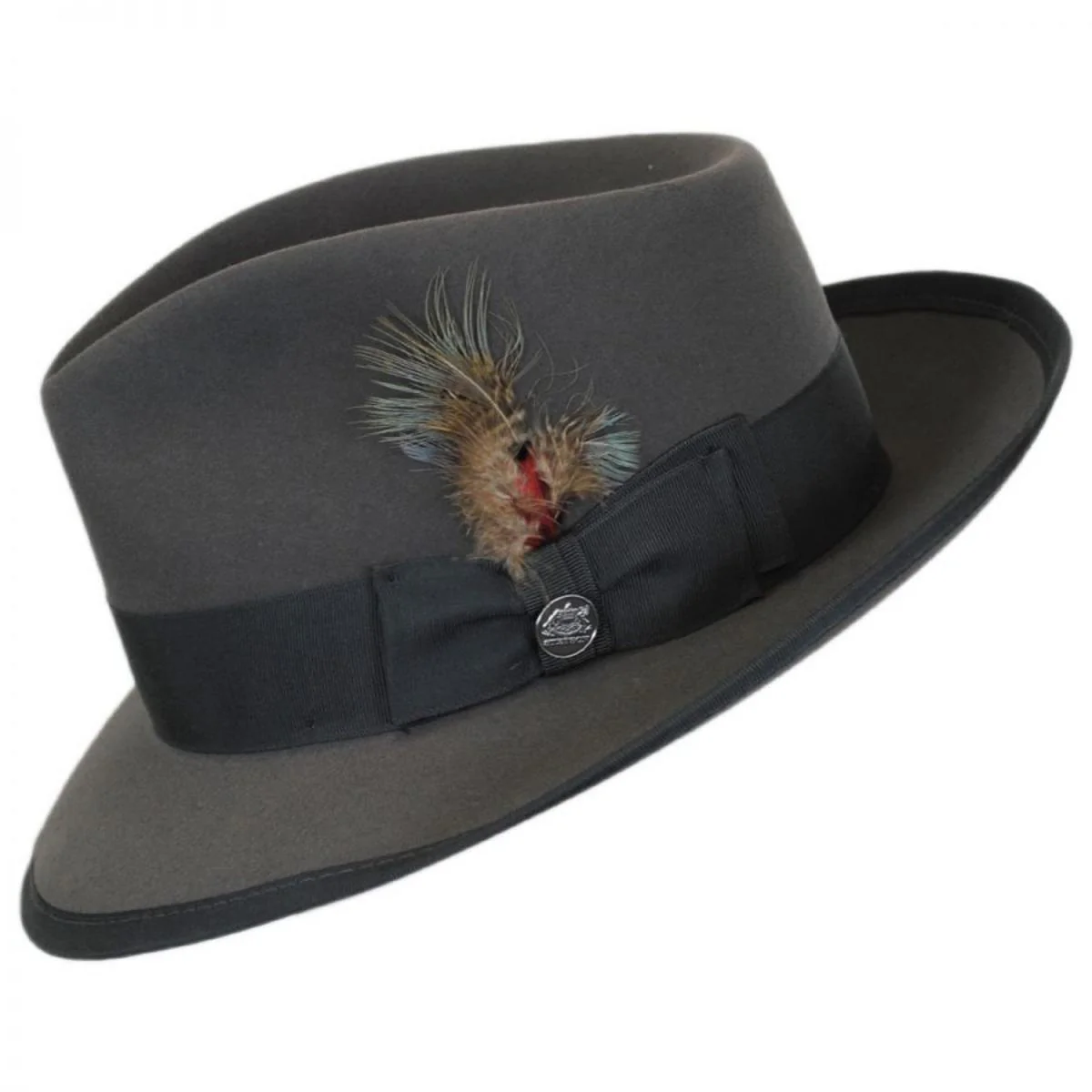 Whippet Fur Felt Fedora Hat - Image 13