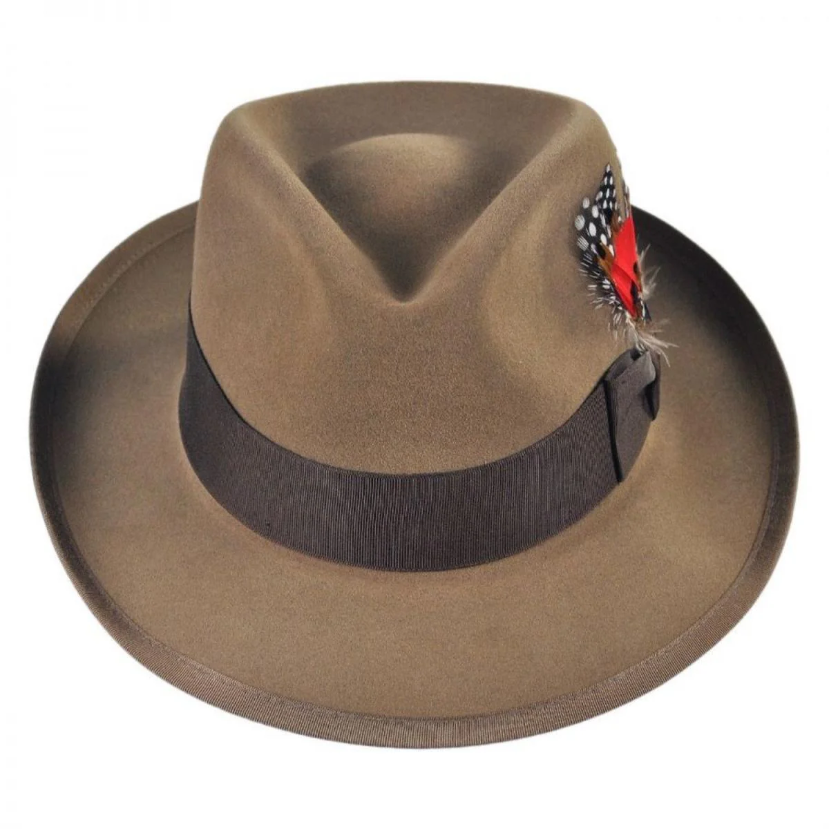 Whippet Fur Felt Fedora Hat - Image 3