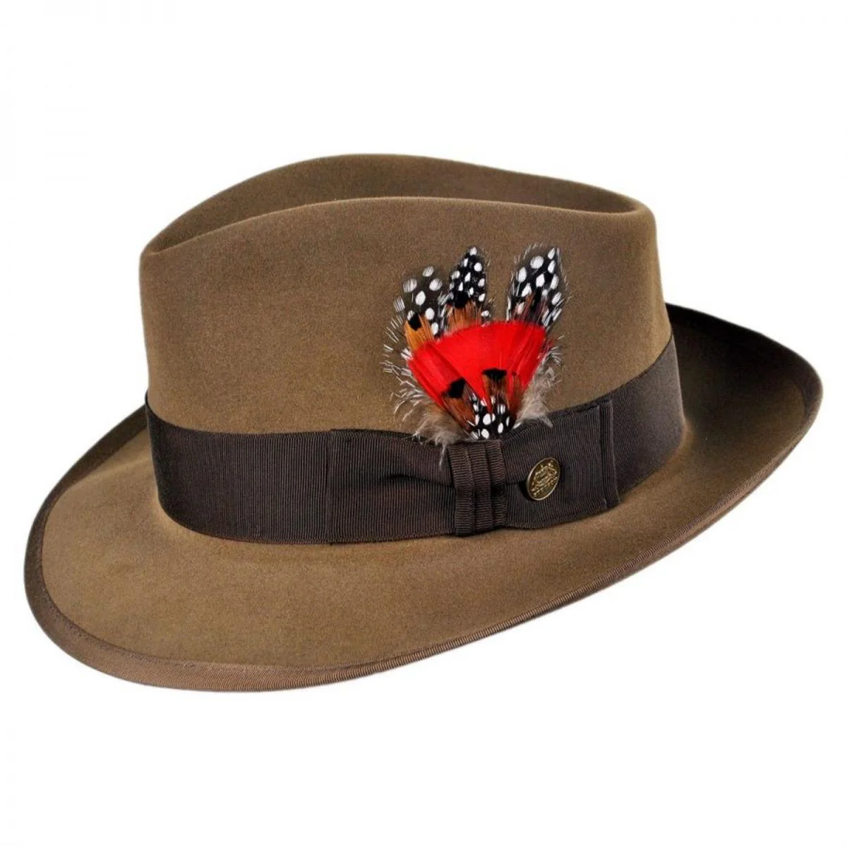 Whippet Fur Felt Fedora Hat - Image 4