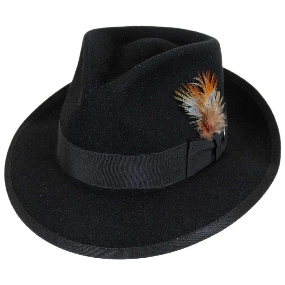 Whippet Fur Felt Fedora Hat - Image 7