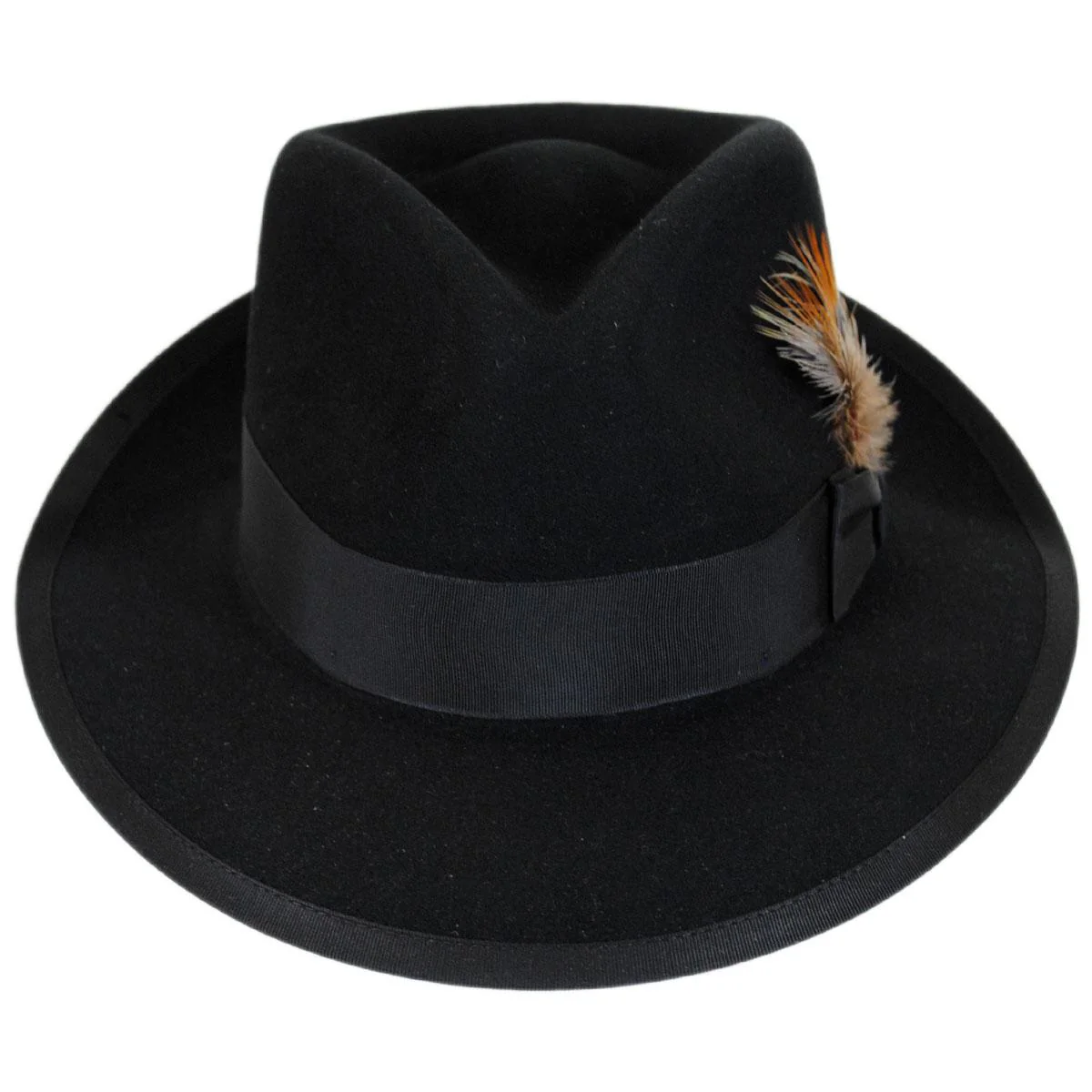 Whippet Fur Felt Fedora Hat - Image 8