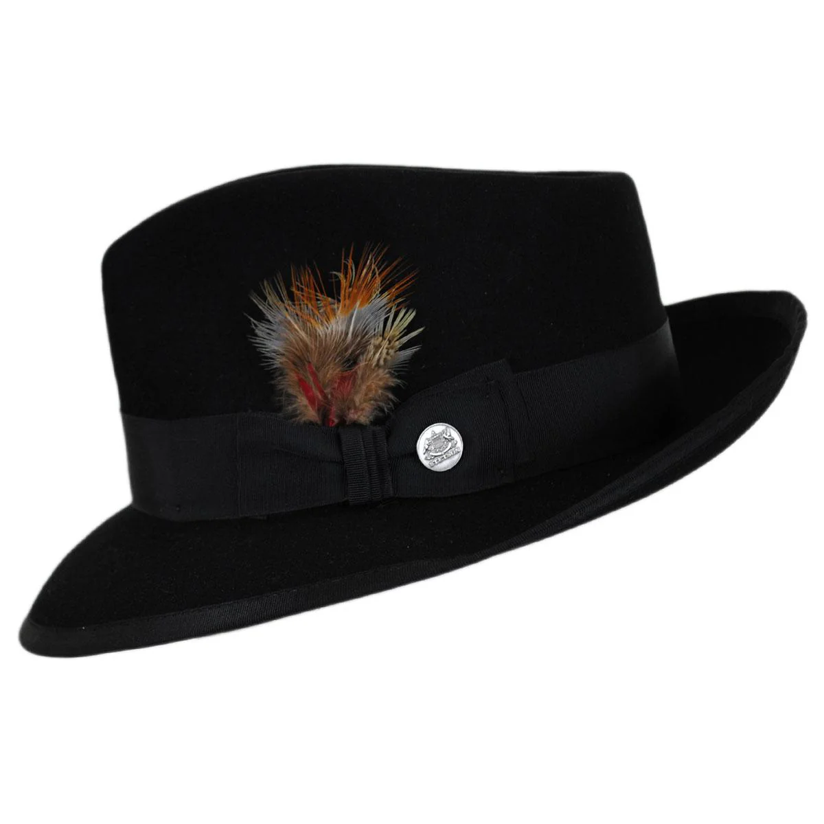 Whippet Fur Felt Fedora Hat - Image 9
