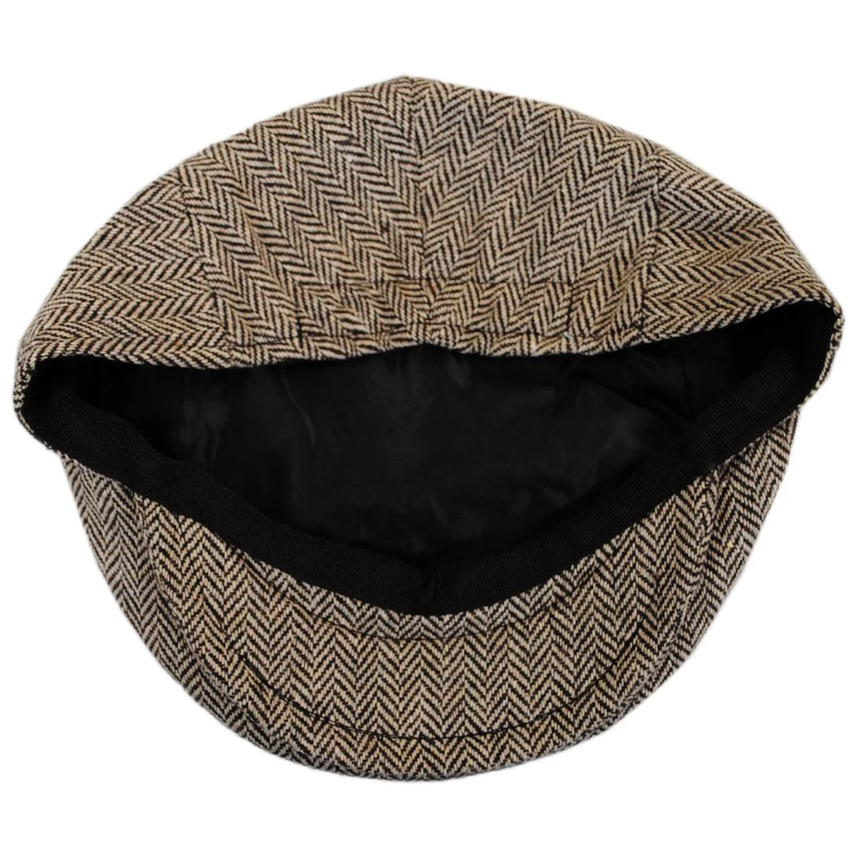 Wholesale Baby Herringbone Wool Blend Ivy Cap B2B Pre-Pack - Image 4