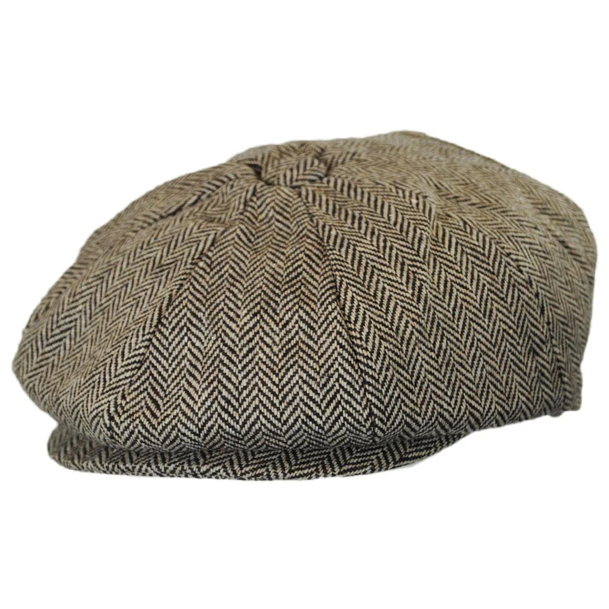 Wholesale Baby Herringbone Wool Blend Newsboy Cap B2B Pre-Pack