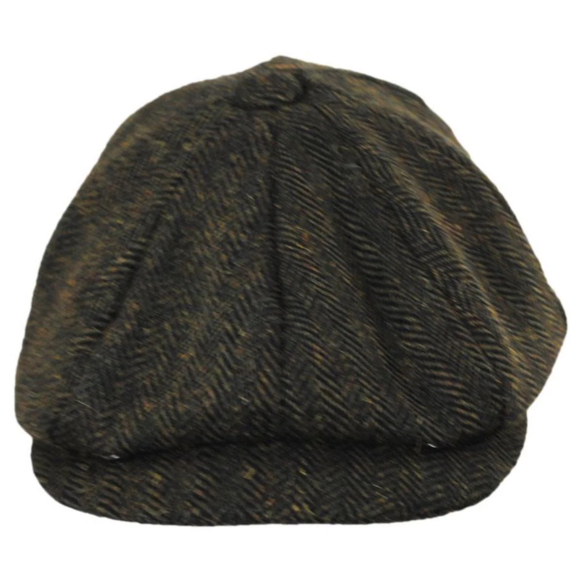 Wholesale Bird Rock Herringbone Wool Blend Newsboy Cap B2B Pre-Pack - Image 2