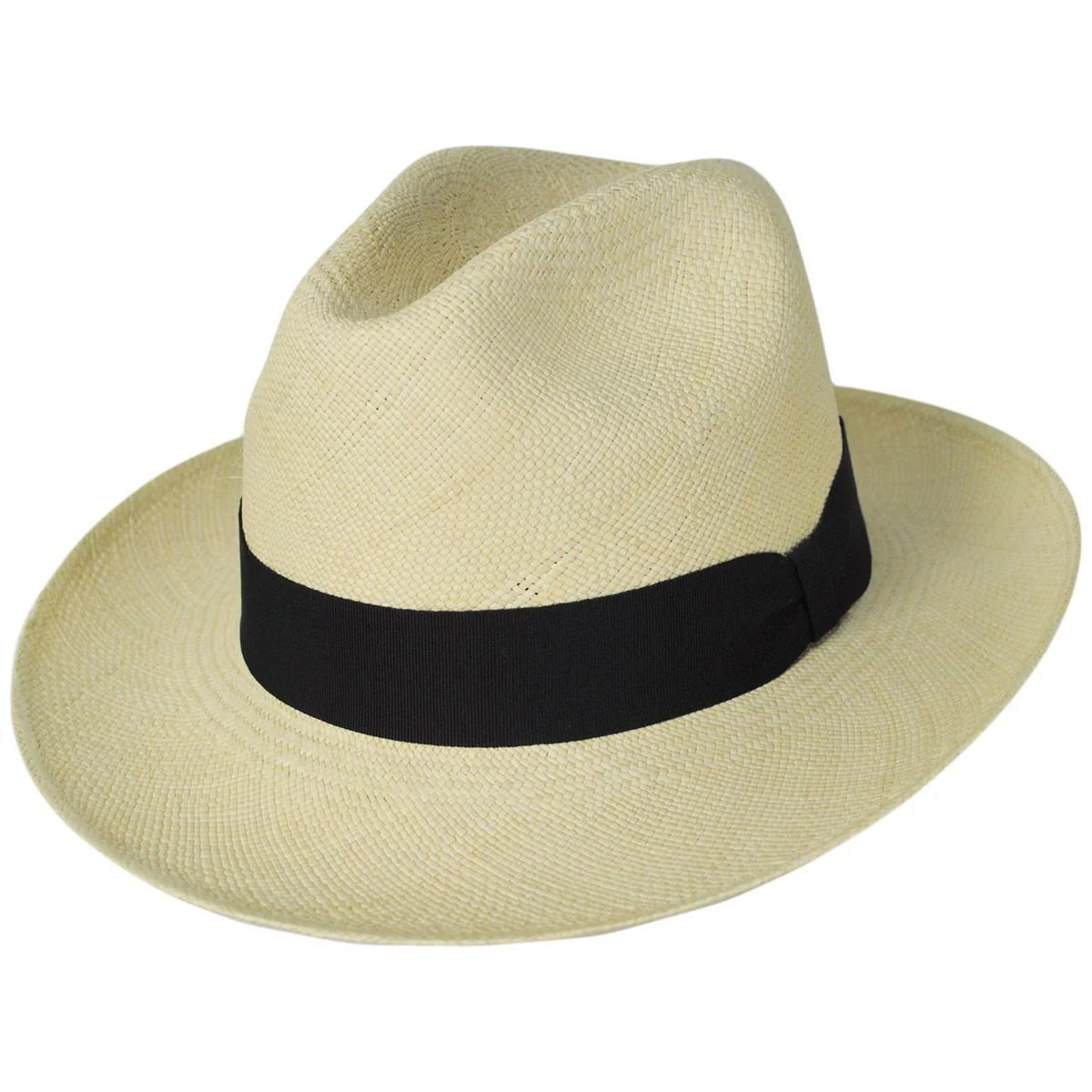 Wholesale Brisa Grade 4 Panama Straw Fedora Hat B2B Pre-Pack