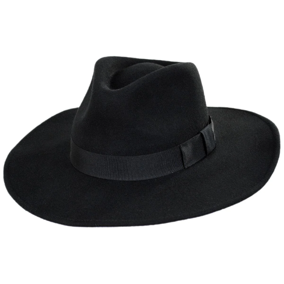 Wholesale Colorado Ultra Wide Brim Wool Felt Fedora Hat B2B Pre-Pack