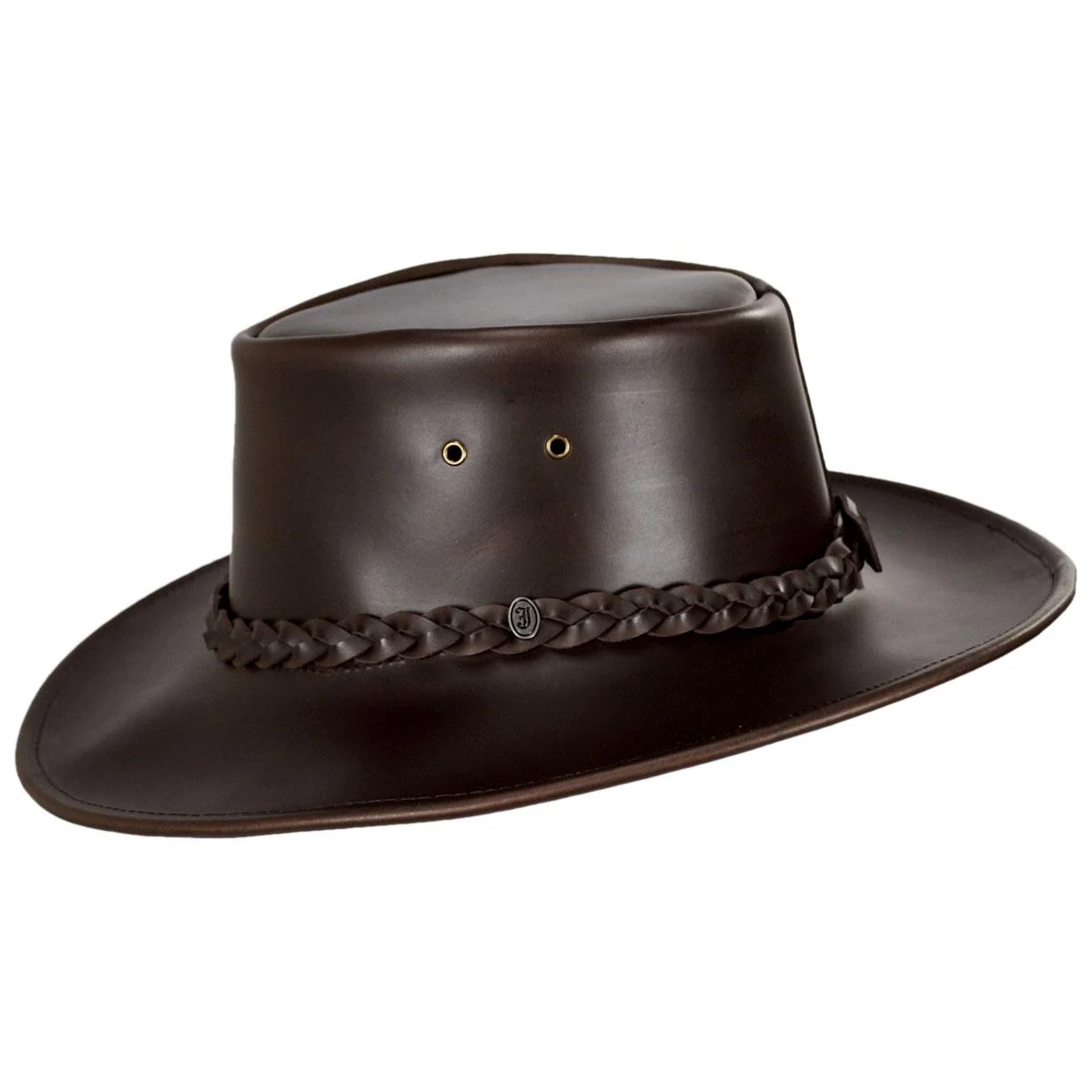 Wholesale Crusher Leather Outback Hat B2B Pre-Pack - Image 7