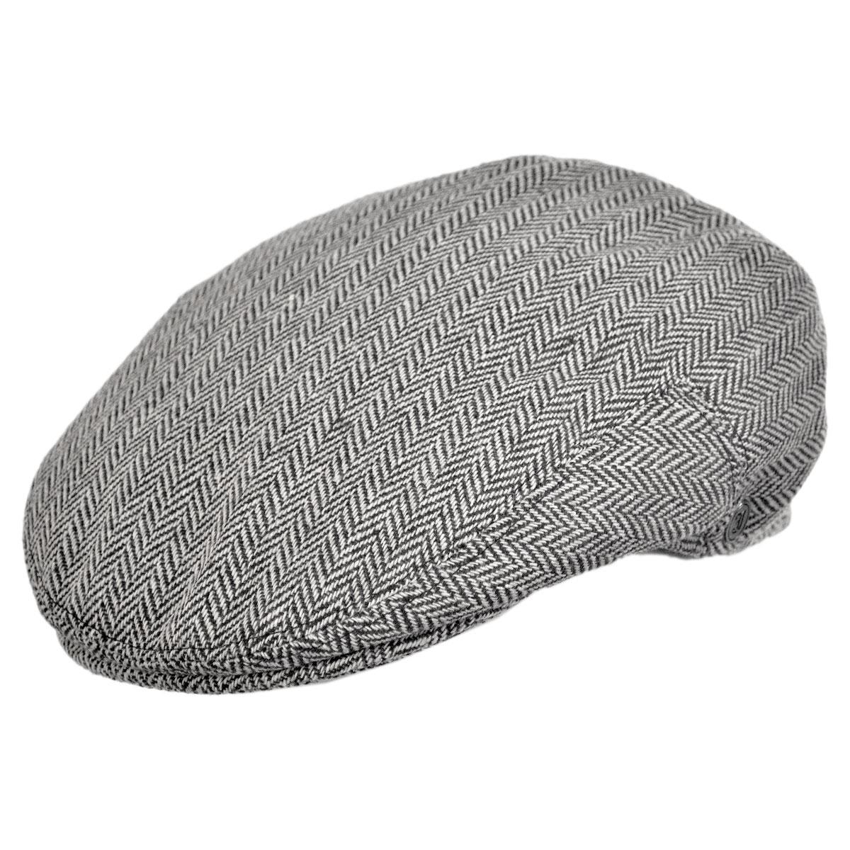 Wholesale Herringbone Wool Blend Ivy Cap B2B Pre-Pack
