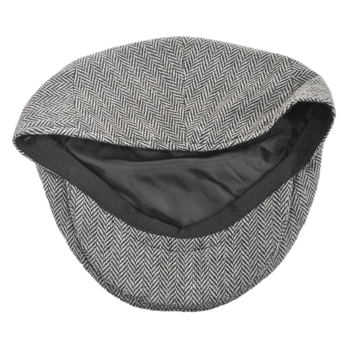 Wholesale Herringbone Wool Blend Ivy Cap B2B Pre-Pack - Image 4