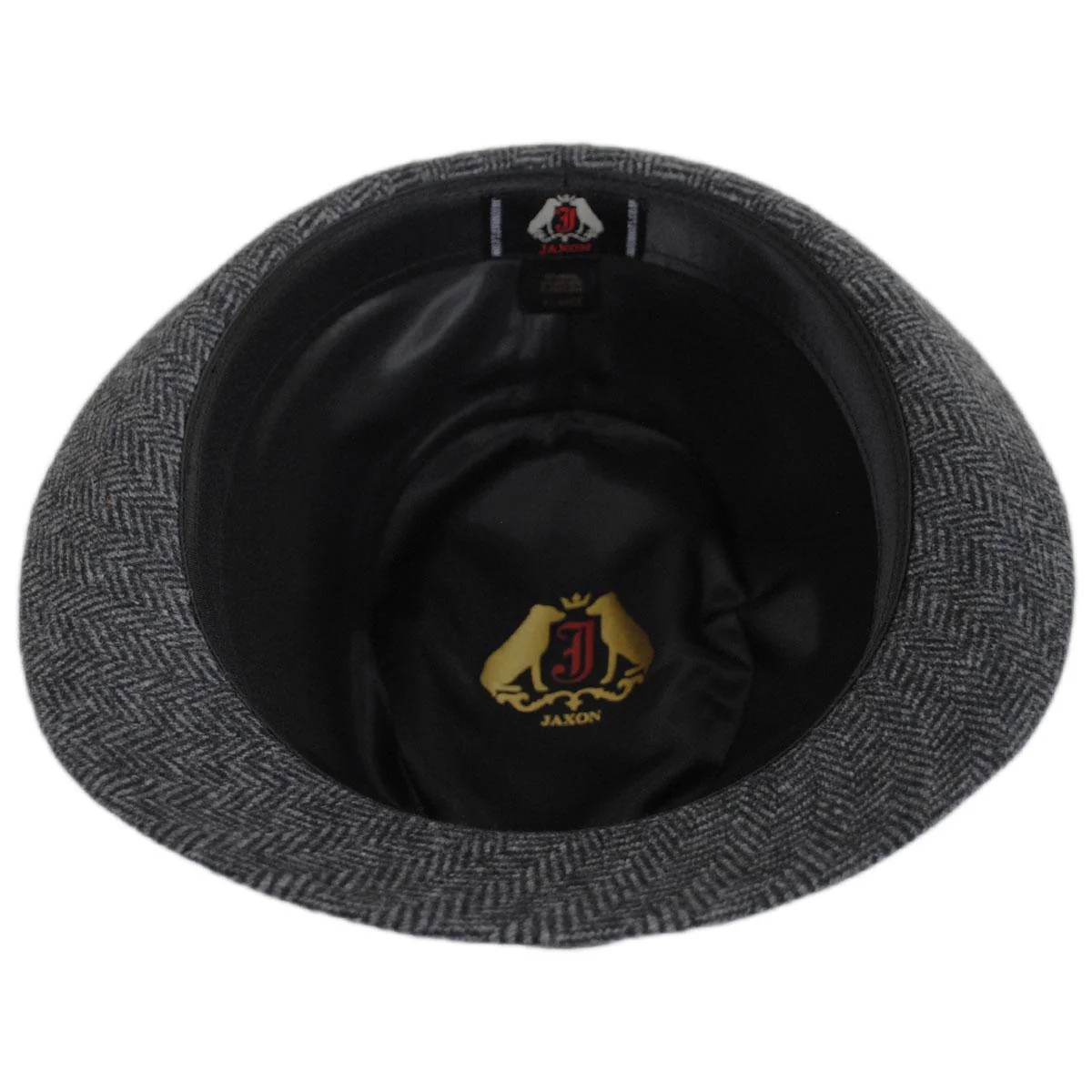 Wholesale Herringbone Wool Trilby Fedora Hat B2B Pre-Pack - Image 4