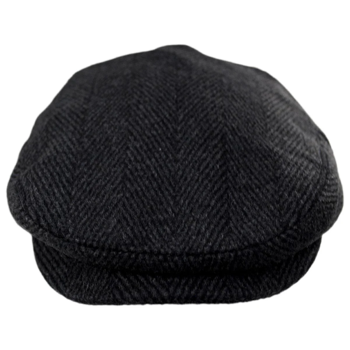 Wholesale Large Herringbone Wool Blend Ivy Cap B2B Pre-Pack - Image 2