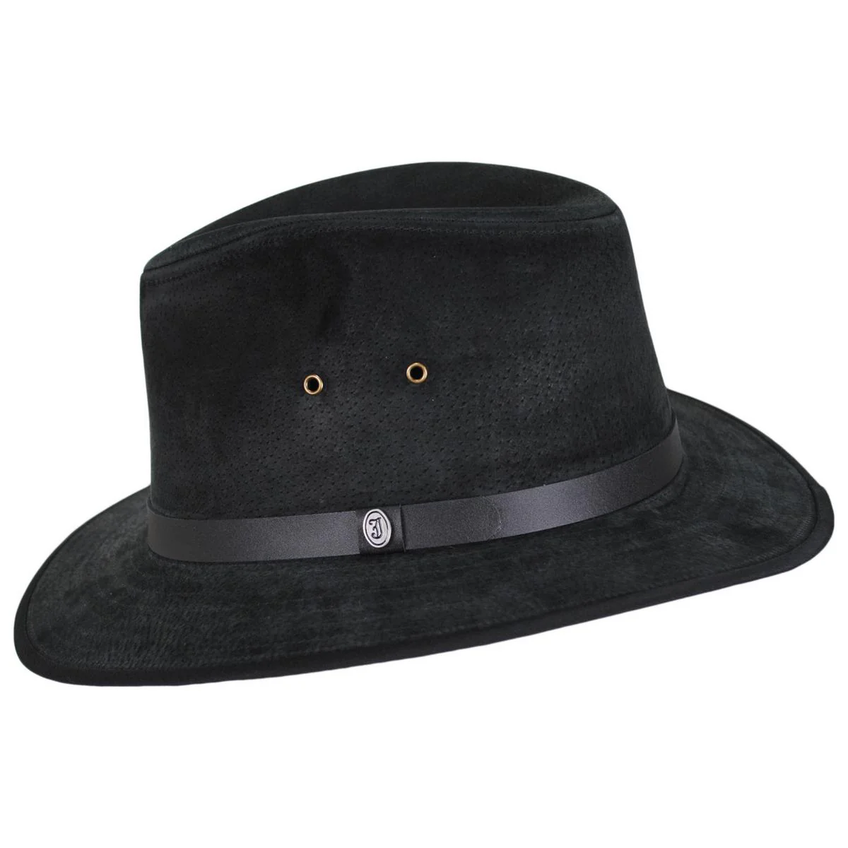 Wholesale Nubuck Leather Safari Fedora Hat B2B Pre-Pack - Image 3