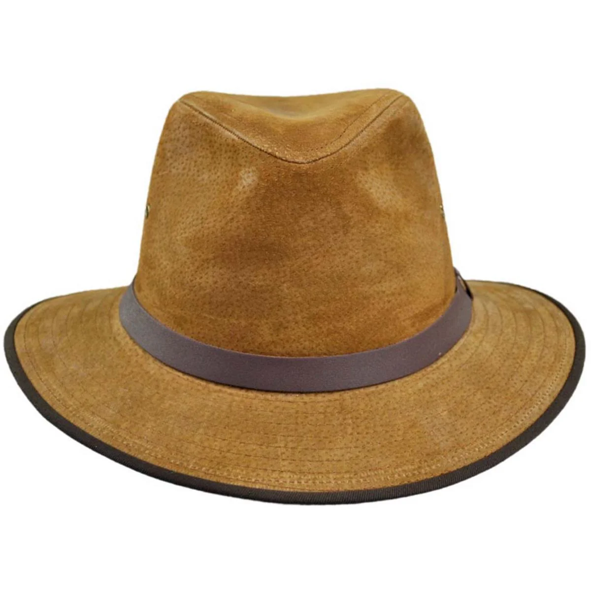 Wholesale Nubuck Leather Safari Fedora Hat B2B Pre-Pack - Image 6