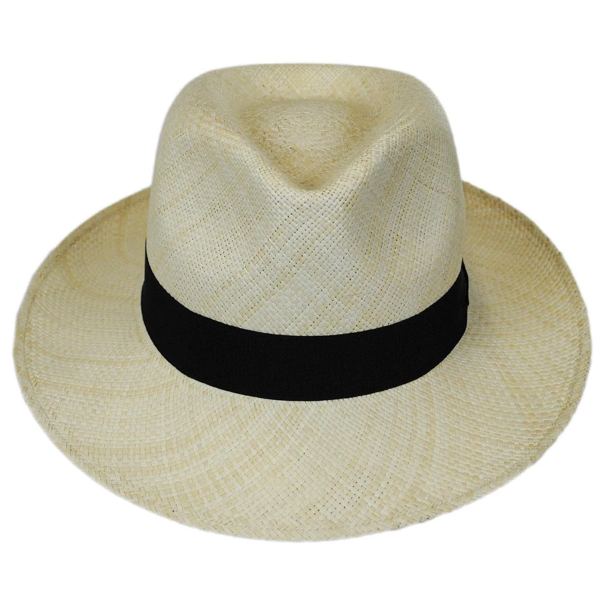 Wholesale Panama Straw C-Crown Fedora Hat B2B Pre-Pack - Image 2