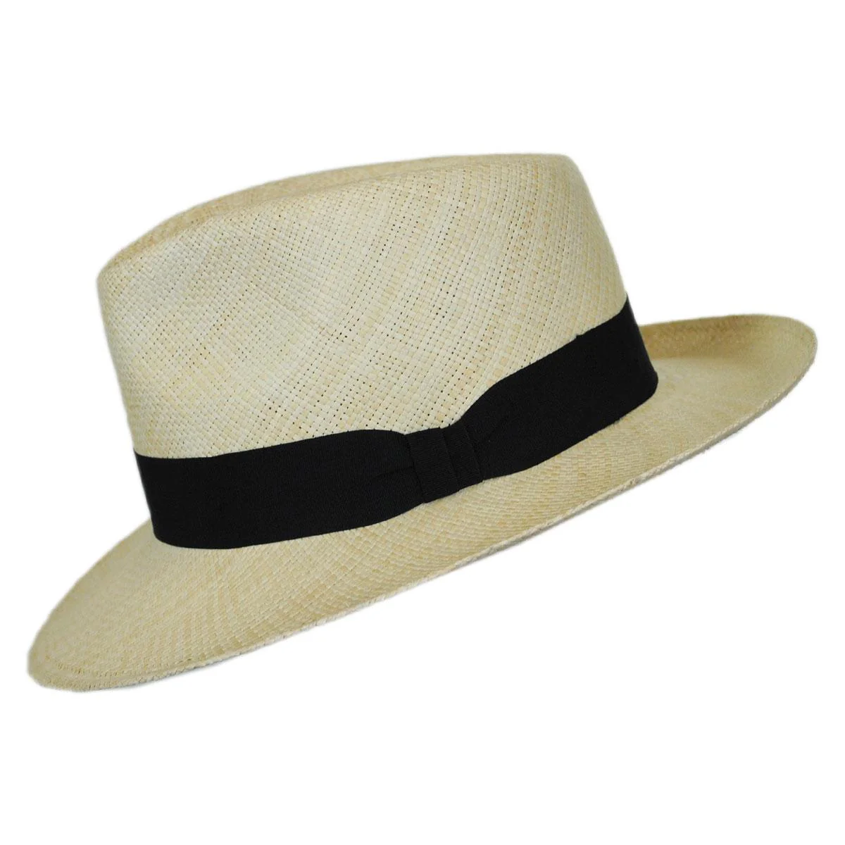 Wholesale Panama Straw C-Crown Fedora Hat B2B Pre-Pack - Image 3