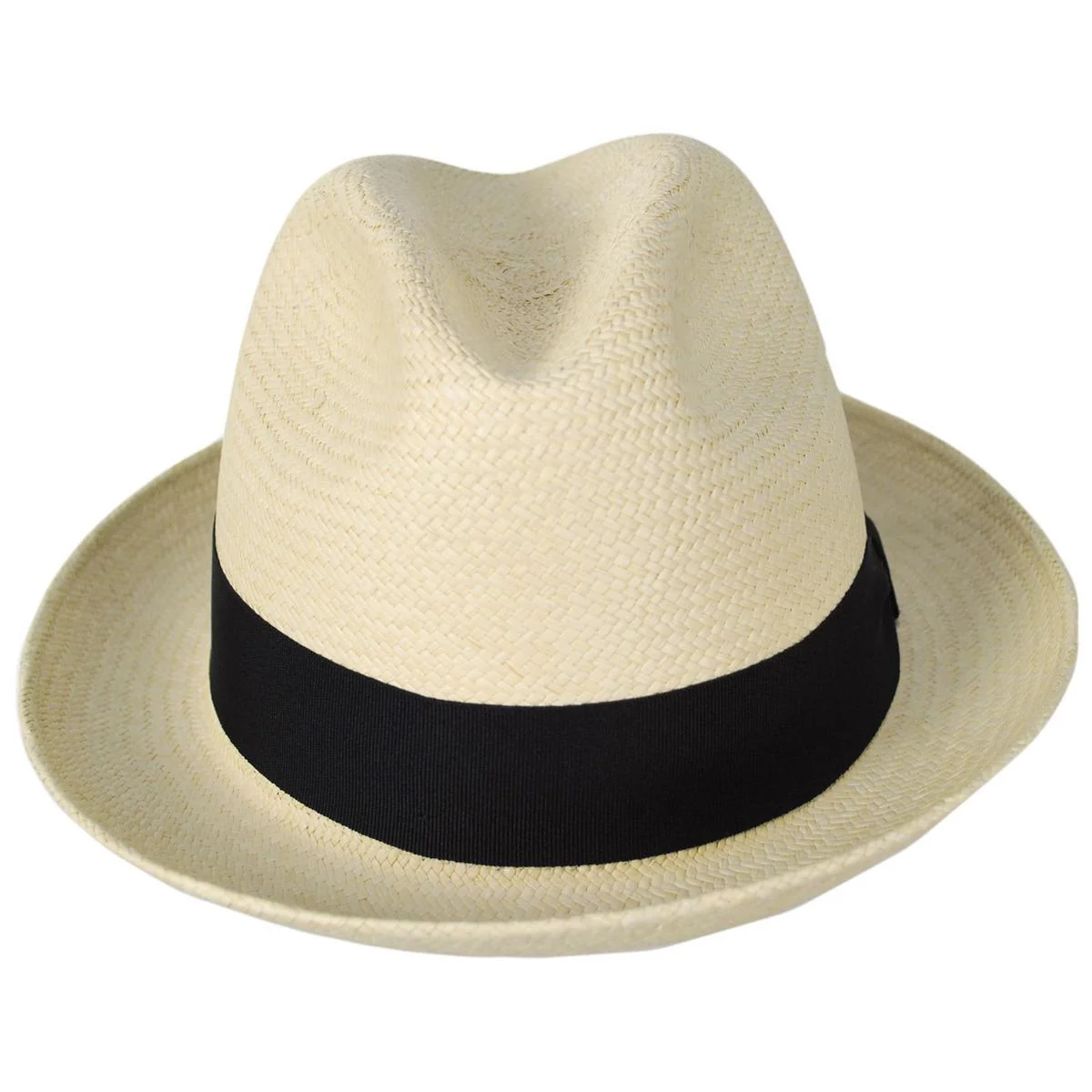 Wholesale Panama Straw Trilby Fedora Hat B2B Pre-Pack - Image 6