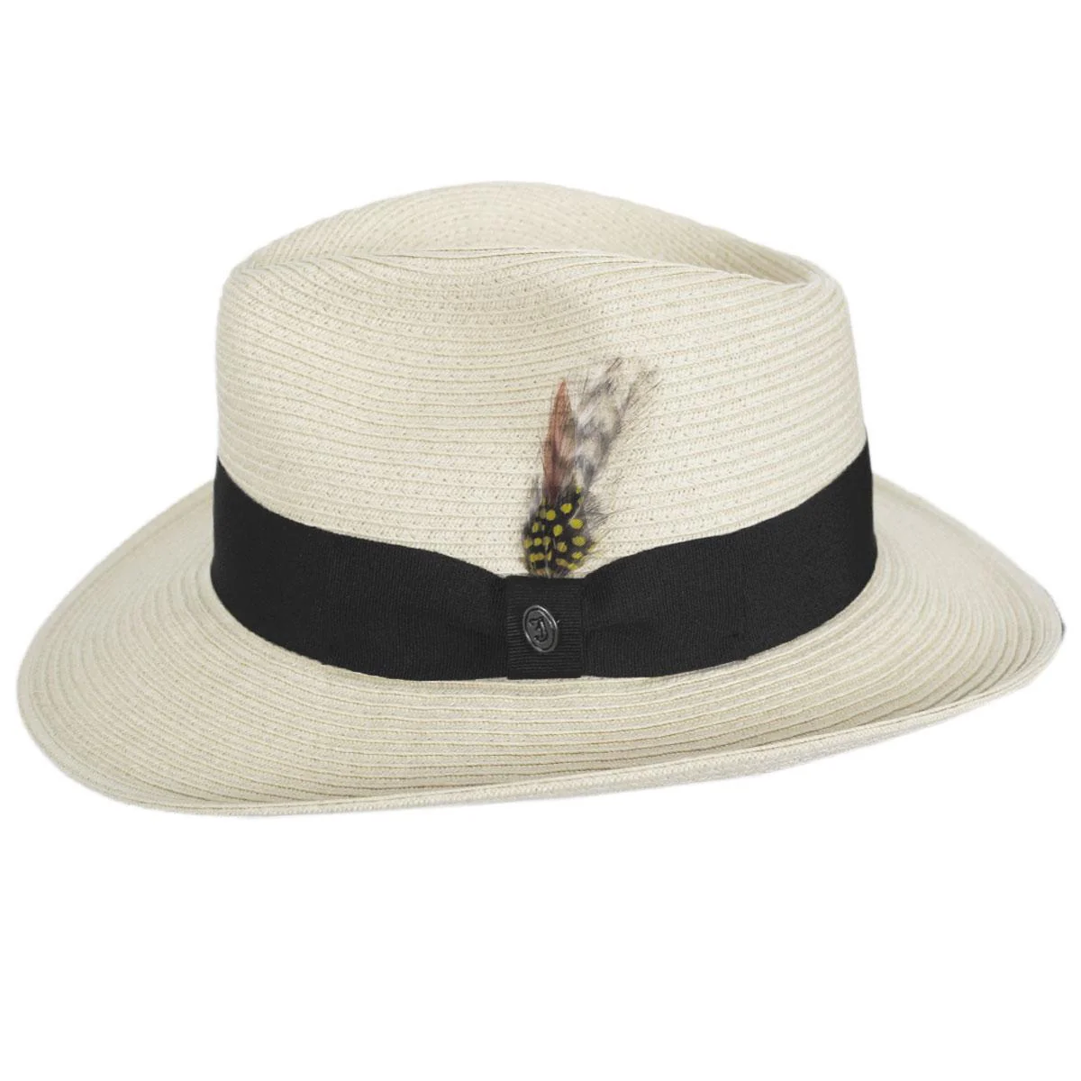 Wholesale Summer C-Crown Toyo Straw Fedora Hat B2B Pre-Pack - Image 4