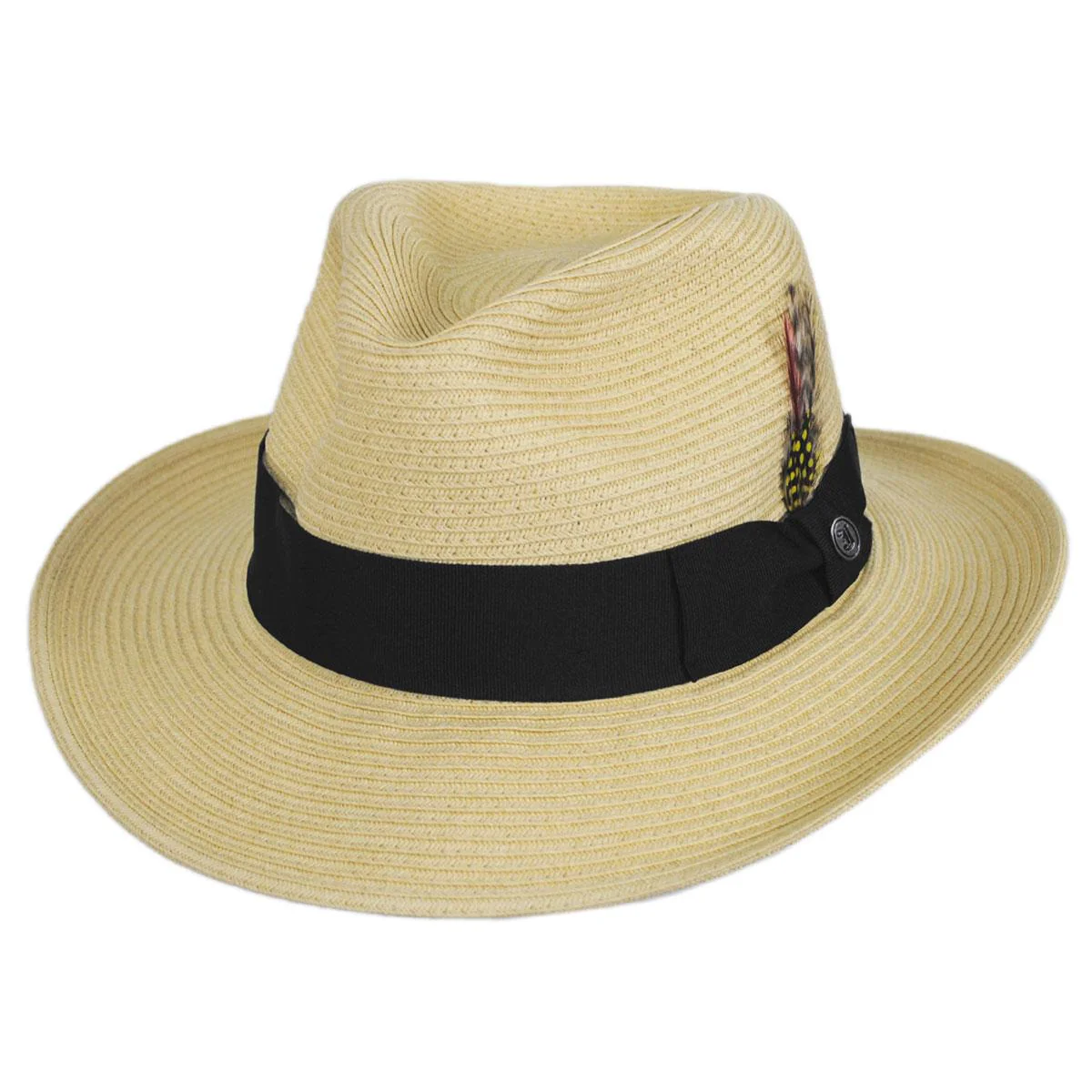 Wholesale Summer C-Crown Toyo Straw Fedora Hat B2B Pre-Pack - Image 6