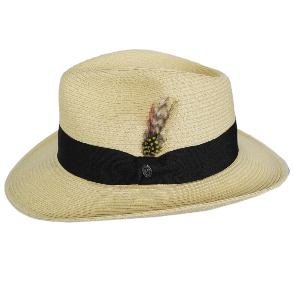 Wholesale Summer C-Crown Toyo Straw Fedora Hat B2B Pre-Pack - Image 9