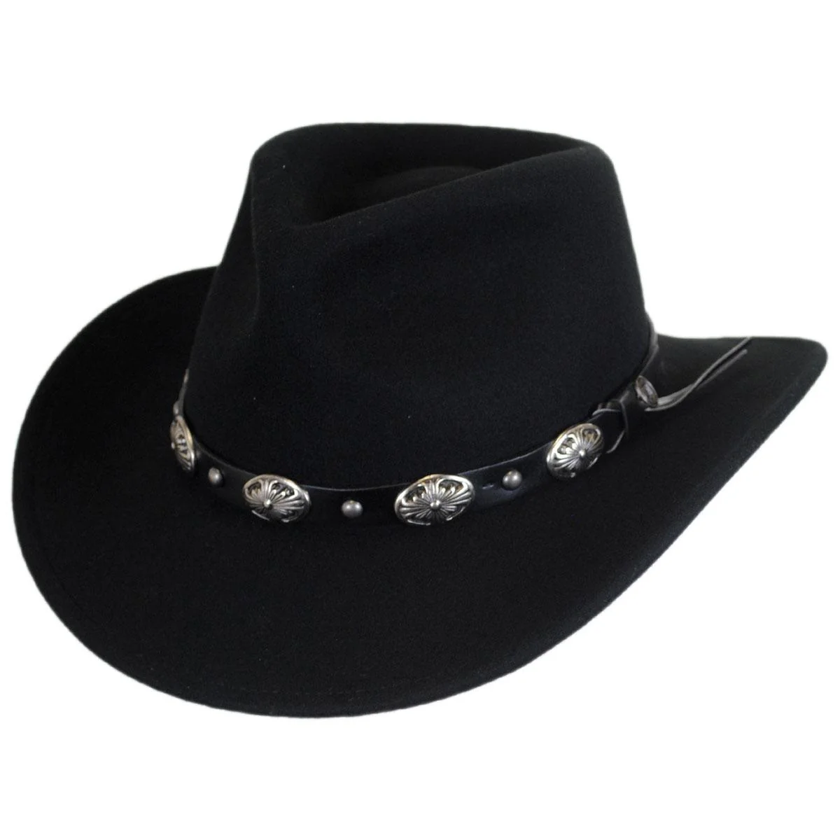 Wholesale Tombstone Wool Felt Cowboy Hat B2B Pre-Pack