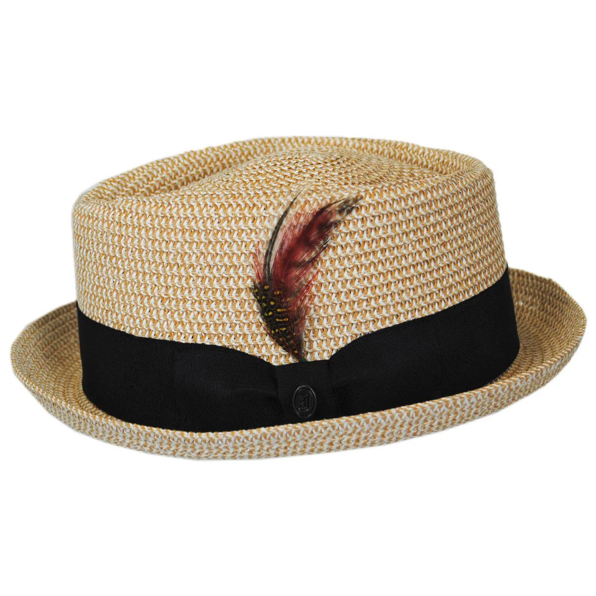 Wholesale Toyo Straw Diamond Crown Fedora Hat B2B Pre-Pack - Image 3