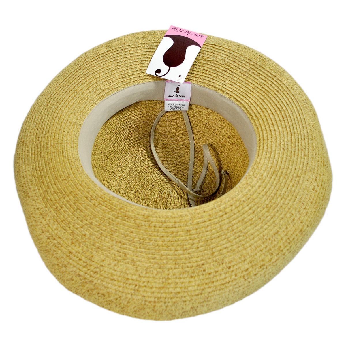 Wholesale Traveler Toyo Straw Sun Hat B2B Pre-Pack - Image 11