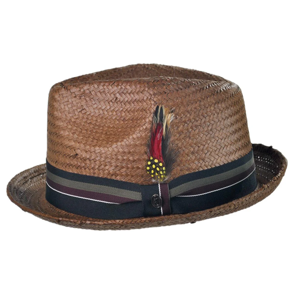 Wholesale Tribeca Toyo Straw Trilby Fedora Hat B2B Pre-Pack - Image 4