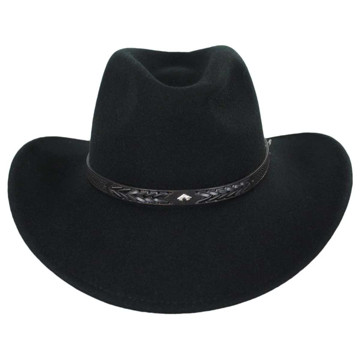 Wholesale Wyatt Wool Felt Western Cowboy Hat B2B Pre-Pack - Image 3
