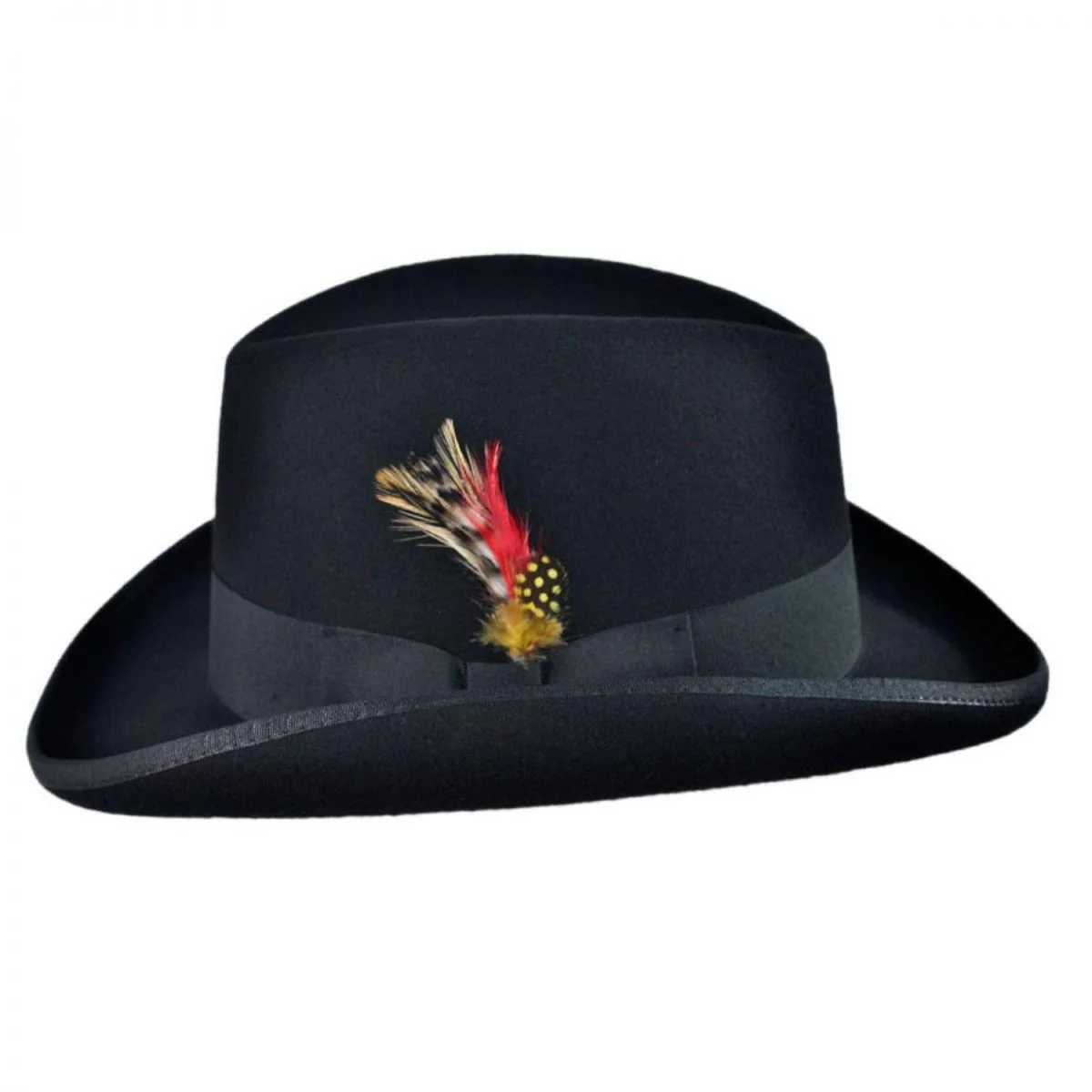 Homburg Wool Felt Hat - Image 3