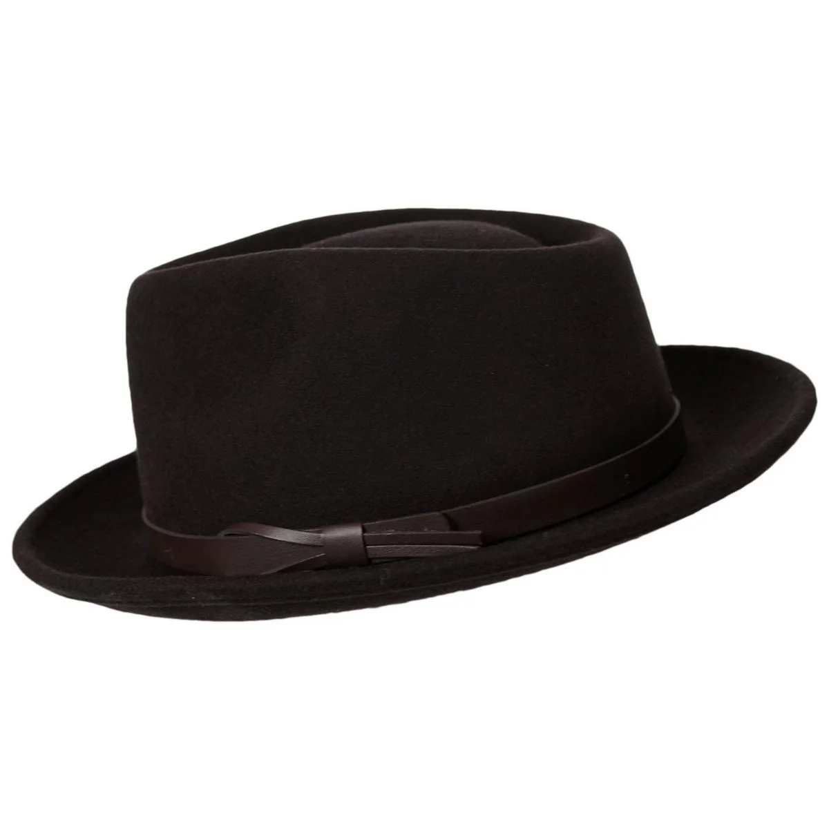 Wool Felt Teardrop Fedora Hat - Made to Order - Image 4