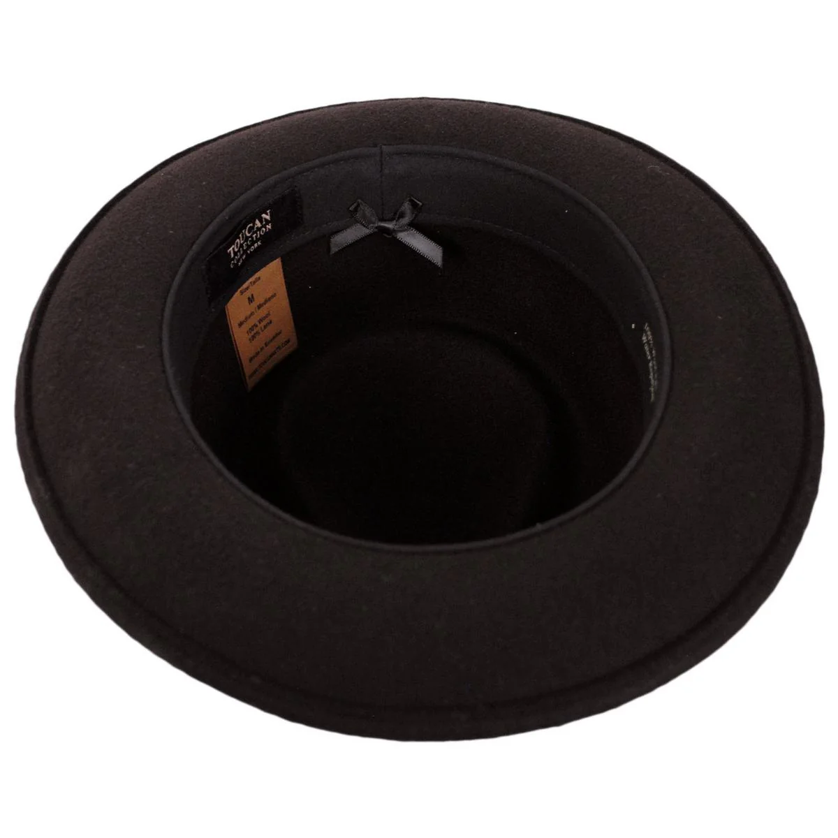 Wool Felt Teardrop Fedora Hat - Made to Order - Image 5
