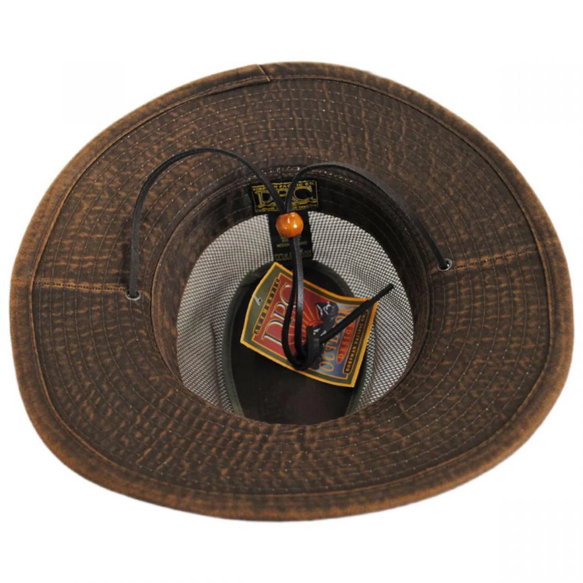 Yargo Weathered Cotton Mesh Blend Aussie Fedora Hat - Image 4