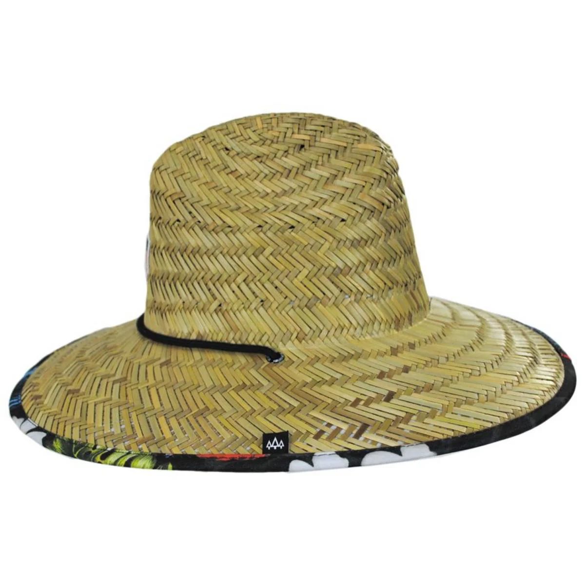 Youth Koa Straw Lifeguard Hat - Image 3