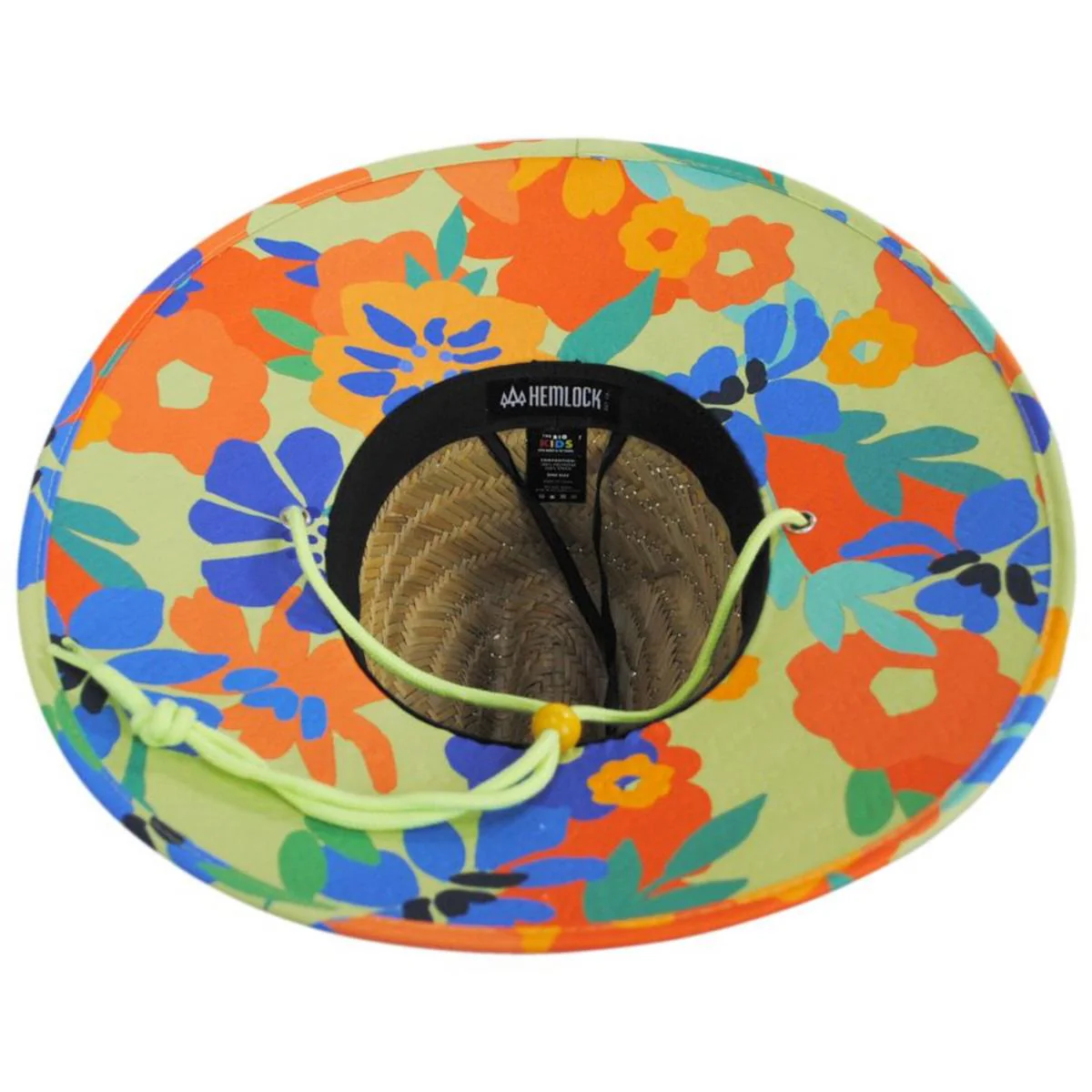 Youth Ross Rush Straw Lifeguard Hat - Image 4