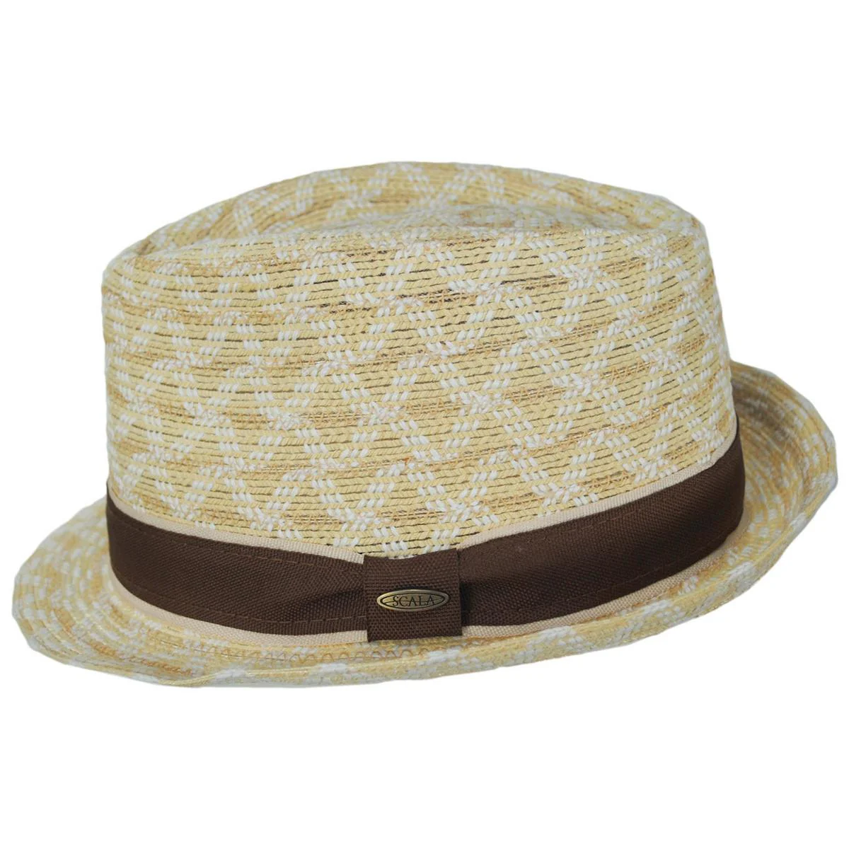 Zane Poly Cotton Braid Fedora Hat - Image 3