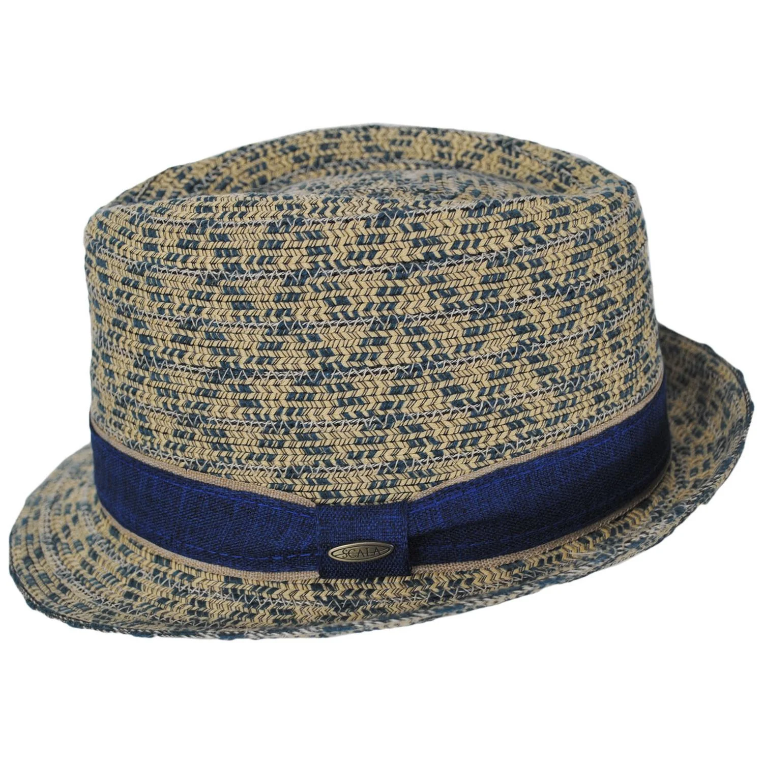 Zane Poly Cotton Braid Fedora Hat - Image 7